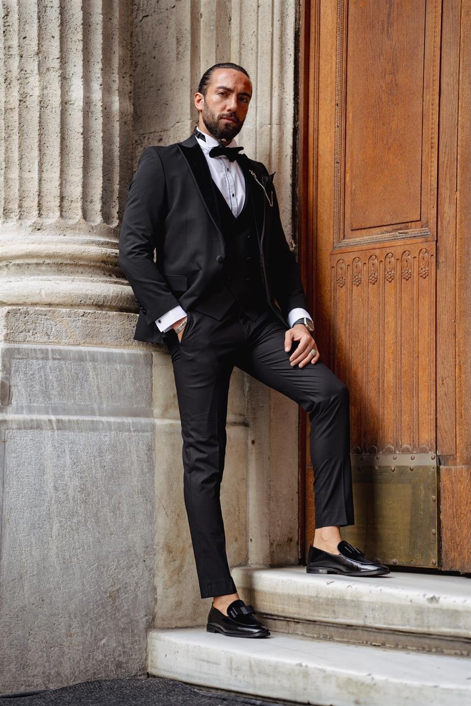 Special Design Velvet Collar Tuxedo
