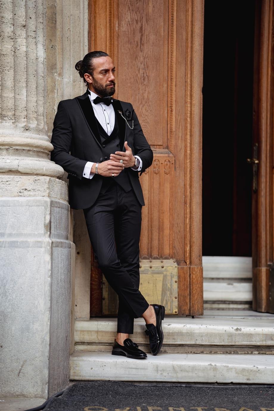 Special Design Velvet Collar Tuxedo