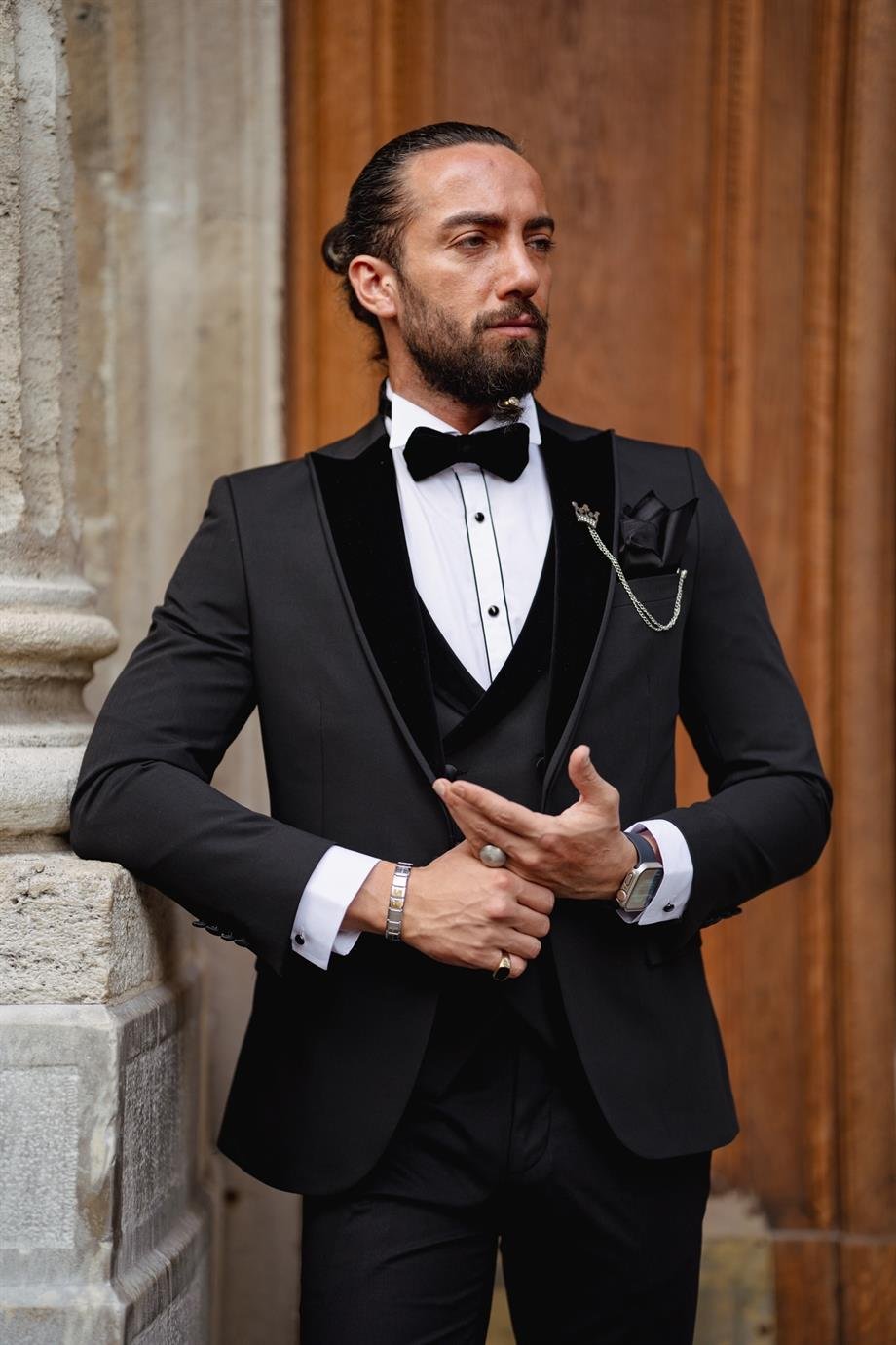 Special Design Velvet Collar Tuxedo