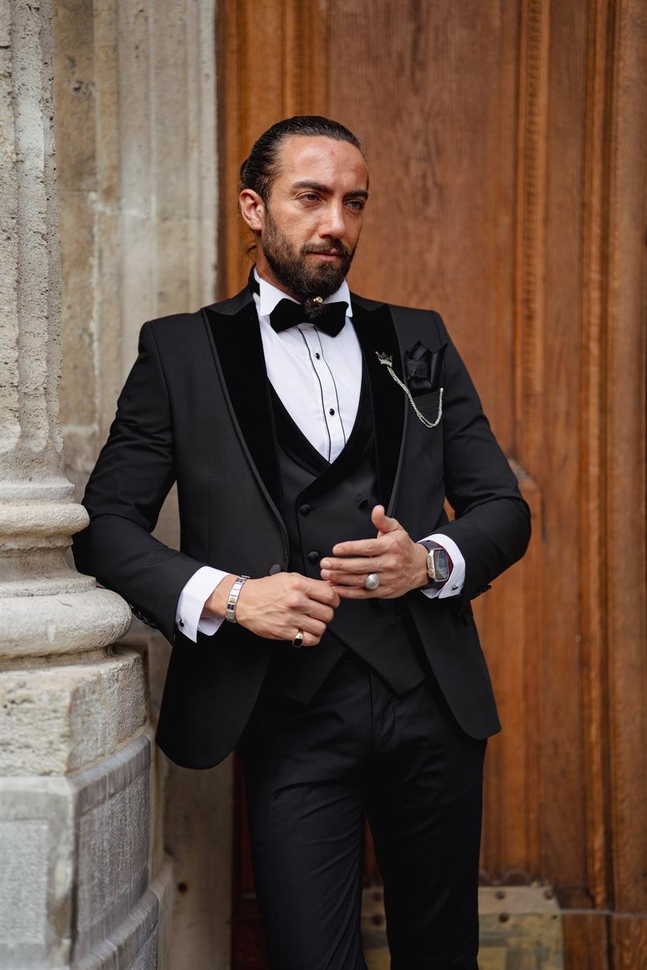 Special Design Velvet Collar Tuxedo