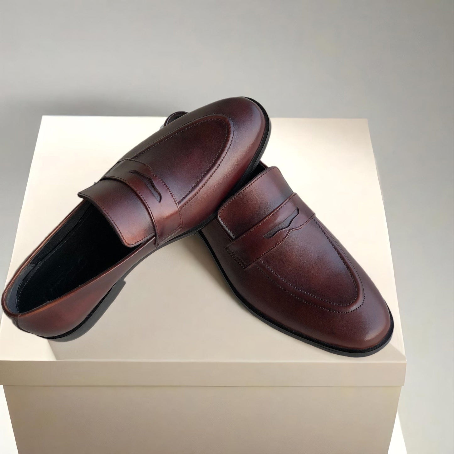 Brown Penny Loafers
