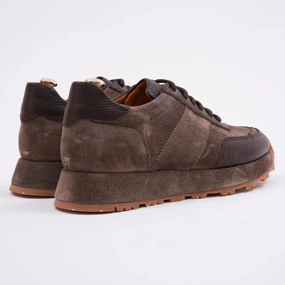 Coffee Suede Runners