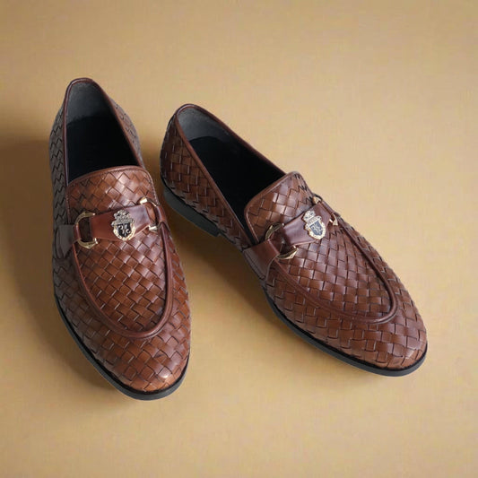 Brown DB Knitting Loafer