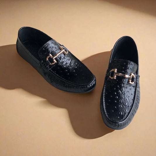 Black Os Gb Driving Loafers