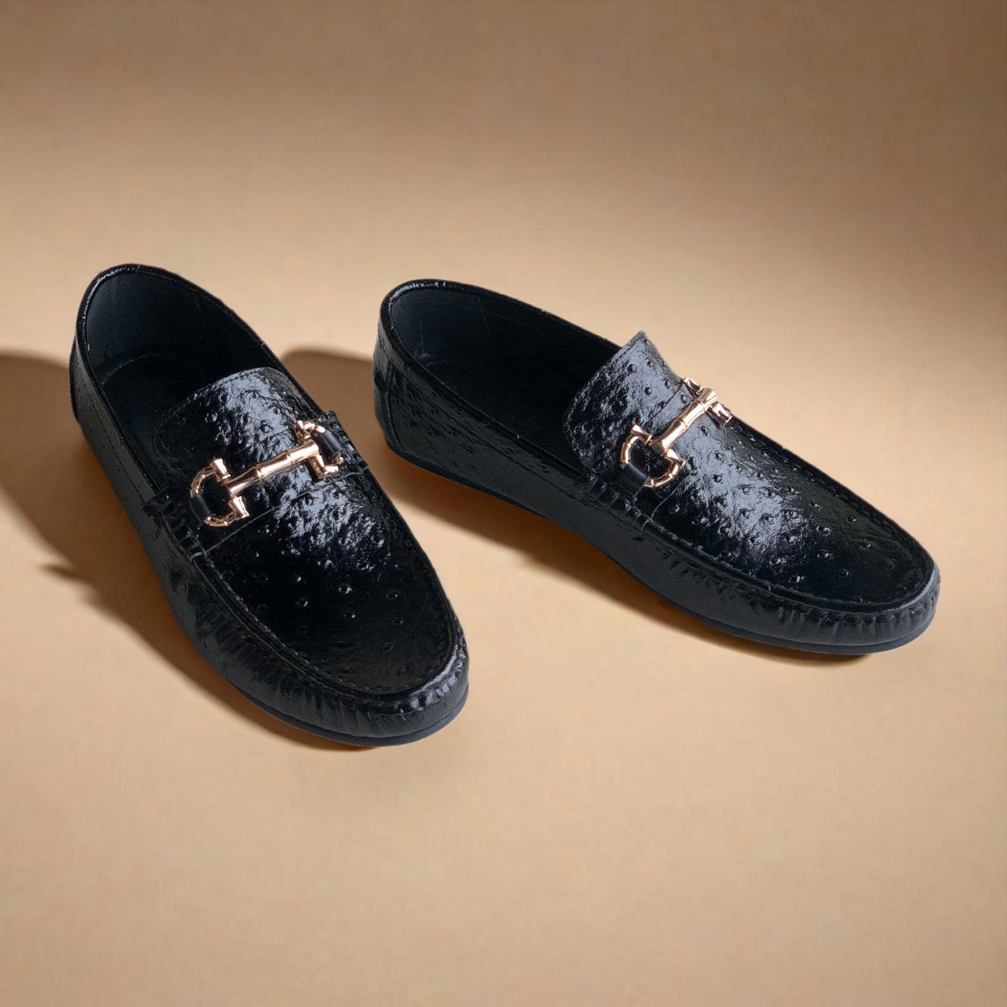 Black Os Gb Driving Loafers