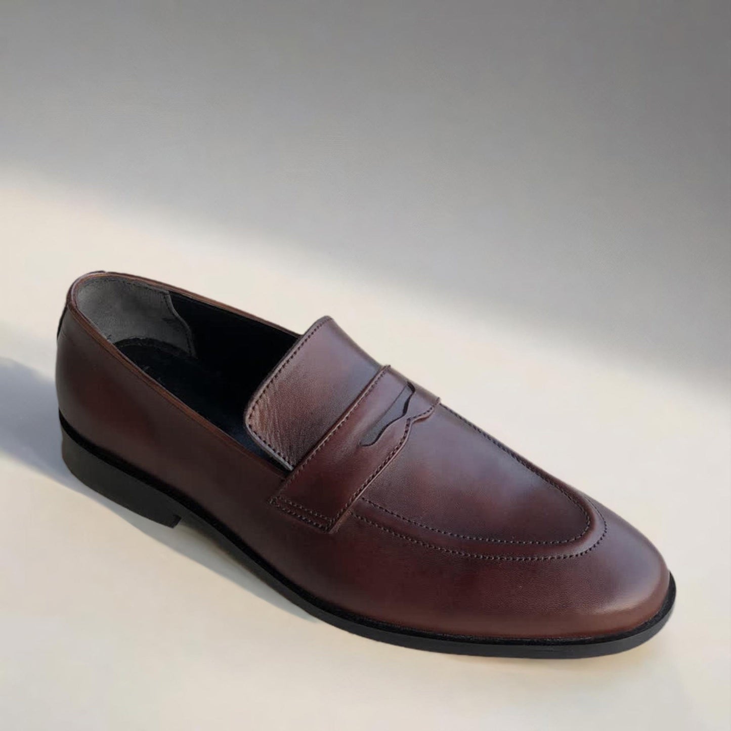 Brown Penny Loafers